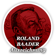 ROLANDBAADERAuszeichnung